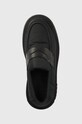 Tommy Jeans mokasyny PUFFER LOAFER czarny EN0EN02080