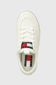 biela Tenisky Tommy Jeans WMNS LONG LACE UP V.CANVAS ESS