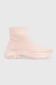 rosa Tommy Jeans sneakers SOCK BOOT MONOCOLOR Donna