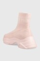Scarpe Tommy Jeans sneakers SOCK BOOT MONOCOLOR EN0EN02105 rosa