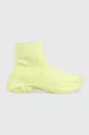 verde Tommy Jeans sneakers SOCK BOOT MONOCOLOR Donna