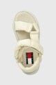 Tommy Jeans sandały POPPY SOFT PADDED beżowy EN0EN02120
