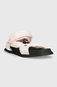 Tommy Jeans sandały NEW SANDAL WMNS różowy