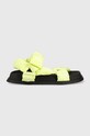 Tommy Jeans sandale NEW SANDAL WMNS sintetic galben EN0EN02135