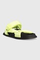 Tommy Jeans szandál NEW SANDAL WMNS EN0EN02135 sárga SS23