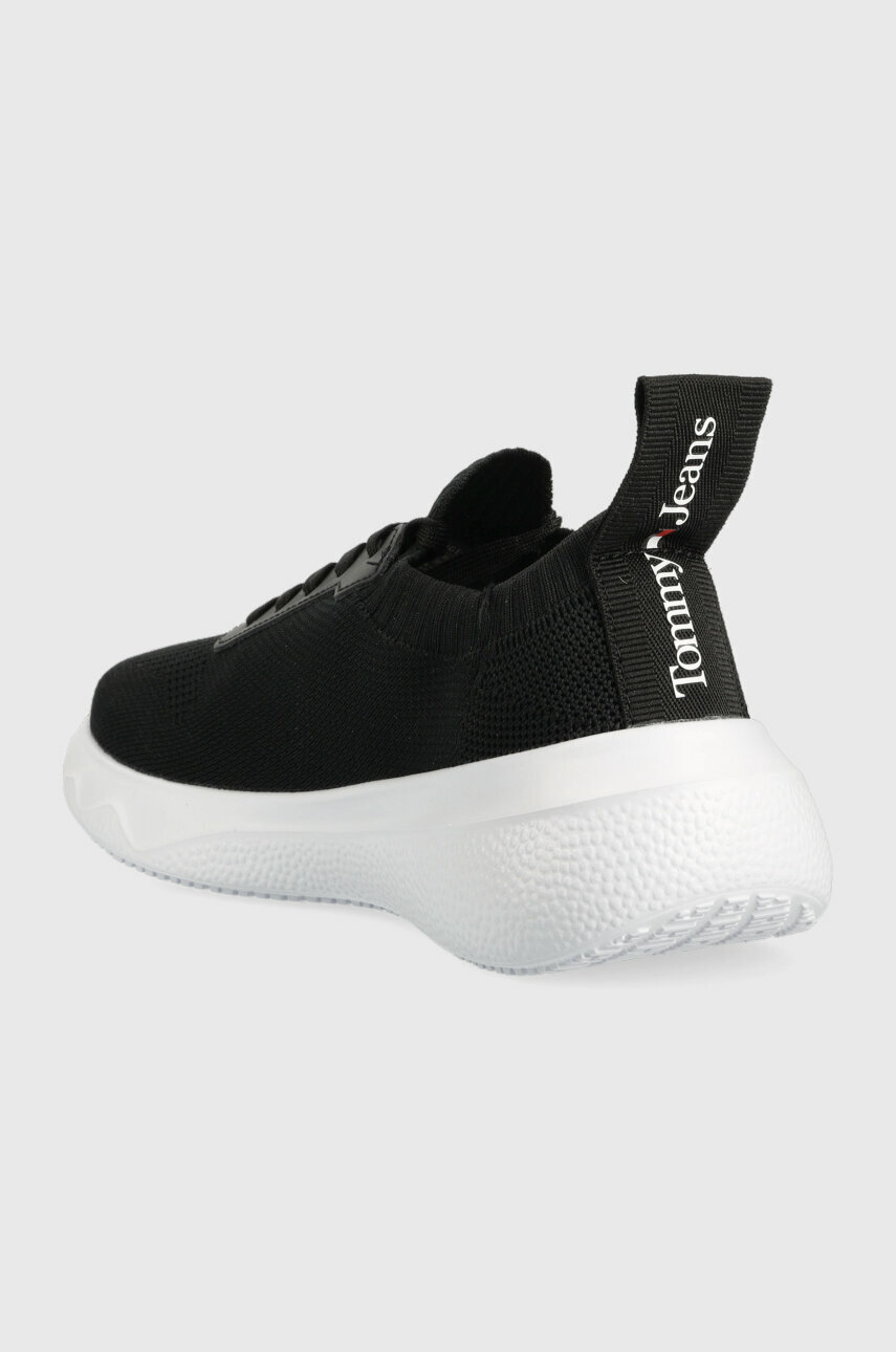 Sneakers boty Tommy Jeans FLEXI CONTRAST BRAND  Svršek: Textilní materiál, potahová kůže Vnitřek: Umělá hmota, Textilní materiál Podrážka: Umělá hmota