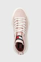 Kecky Tommy Jeans VULC KNITTED MC růžová EN0EN02141