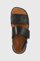 czarny Camper sandały skórzane Brutus Sandal