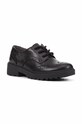 Kožené polobotky Geox J CASEY GIRL J6420N.00085.C9999 černá SS23