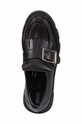 Geox mocasini de piele D VILDE D26UAN.00085.C9999 negru