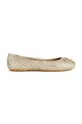 arany Geox bőr balerina cipő D PALMARIA Női