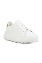 Geox sneakers din piele Spherica Ec 4.1 D35TCB.085Y2.C0232 alb SS23