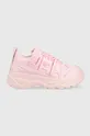 рожевий Шкіряні кросівки Chiara Ferragni CF3100_012 Жіночий