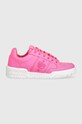 Chiara Ferragni sneakers din piele CF3109_037 plată roz CF3109.037