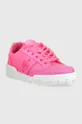 Δερμάτινα αθλητικά παπούτσια Chiara Ferragni CF3109_037 ροζ