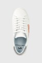 Chiara Ferragni sneakers din piele CF3121_064 alb CF3121.064