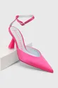 Γόβες παπούτσια Chiara Ferragni CF3142_012 ροζ