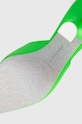 Chiara Ferragni pantofi cu toc CF3144_041 verde CF3144.041