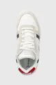 λευκό Δερμάτινα αθλητικά παπούτσια Lacoste T-CLIP