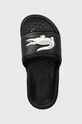 Lacoste papuci CROCO DUALISTE negru 43CFA0040