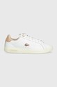 Lacoste sneakersy skórzane GRADUATE PRO Planet friendly biały 44SFA0062