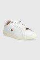 Lacoste sneakersy skórzane GRADUATE PRO 44SFA0062 biały SS23