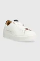 Δερμάτινα αθλητικά παπούτσια Alexander Smith London λευκό