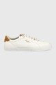 Sneakers boty Pepe Jeans KENTON plochá bílá PLS31445