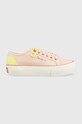 Pepe Jeans tenisi OTTIS Planet friendly roz PLS31456