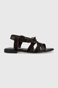 Сандали Pepe Jeans HAYES изкуствена кожа черен PLS90573