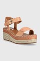 Pepe Jeans sandały WITNEY PLS90576 pomarańczowy SS23