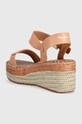 Obuwie Pepe Jeans sandały WITNEY PLS90576 pomarańczowy