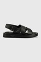 Pepe Jeans szandál SUMMER platform fekete PLS90578