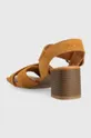 Sandali iz semiša Pepe Jeans ALTEA  Zunanjost: Semiš usnje Notranjost: Sintetični material Podplat: Sintetični material