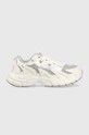 Trussardi sneakers Retro Runner finta pelle fiore grigio 79A00856.9Y099998.W001