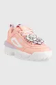 Fila sneakers DISRUPTOR FLOWER rosa