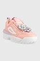 Кроссовки Fila DISRUPTOR FLOWER розовый