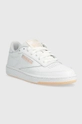 Kožené tenisky Reebok Classic CLUB C 85 biela