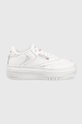 white Reebok Classic leather sneakers Club C Extra Women’s