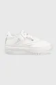 white Reebok Classic leather sneakers Club C Extra Women’s
