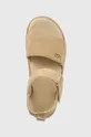 béžová Semišové sandále UGG Goldenstar