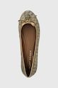 Kurt Geiger London balerini Eagle Ballerina aur 9790640609.BEIGE