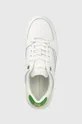 λευκό Δερμάτινα αθλητικά παπούτσια Tommy Hilfiger LEATHER BASKET SNEAKER