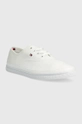 Teniske Tommy Hilfiger ESSENTIAL KESHA LACE SNEAKER bela