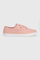 Tenisky Tommy Hilfiger ESSENTIAL KESHA LACE SNEAKER Planet friendly růžová FW0FW06955