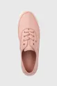rózsaszín Tommy Hilfiger sportcipő ESSENTIAL KESHA LACE SNEAKER