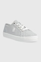 Tenisky Tommy Hilfiger ESSENTIAL SNEAKER IN SEERSUCKER FW0FW06958 modrá SS23