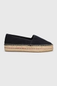 тёмно-синий Эспадрильи Tommy Hilfiger TH EMBROIDERED FLATFORM Женский