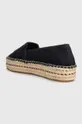 Tommy Hilfiger espadrillas TH EMBROIDERED FLATFORM Gambale: Materiale tessile Parte interna: Materiale tessile Suola: Materiale sintetico