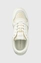 Tommy Hilfiger sneakersy skórzane LOW TH BASKET SNEAKER beżowy FW0FW07024